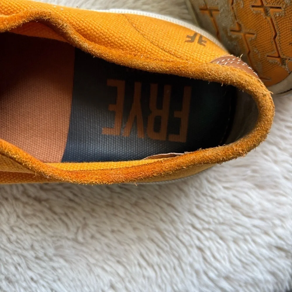 Frye men ludlow canvas shoes size 9